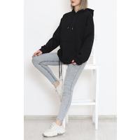 Beli İpli Sweat Siyah - 9300.1247.