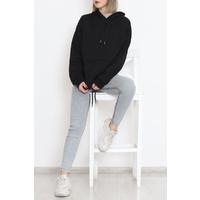 Beli İpli Sweat Siyah - 9300.1247.