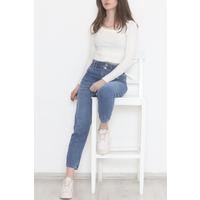 Elastic Waist Jeans Blue1 - 12559.1431.