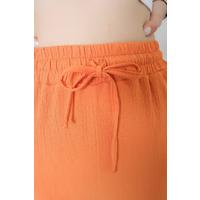 Beli Lastikli Pantolon Oranj - 10536.1059.