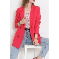 Blazer Ceket Fuşya - 1102.1174.