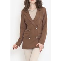 Blazer Ceket Kahve - 16611.1811.