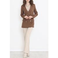 Blazer Ceket Kahve - 16611.1811.