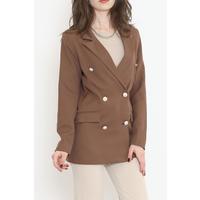 Blazer Ceket Kahve - 16611.1811.