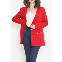 Blazer Ceket Kırmızı - 16611.1811.