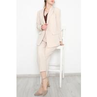 Blazer Takım Bej - 9002.1234.