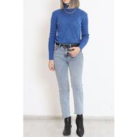 Turtleneck Sweater Blue - 8411.291.