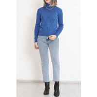 Turtleneck Sweater Blue - 8411.291.