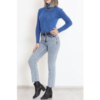 Turtleneck Sweater Blue - 8411.291.