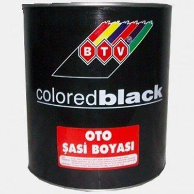 BTV Oto Şasi Boyası 3 kg Siyah