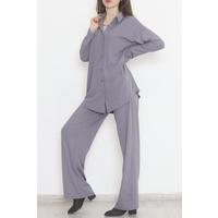 Twisted Shirt Suit, Smoked - 12585.1254.