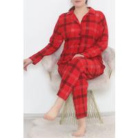 Plus Size Suede Suit Square Red - 455.1287.