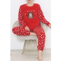 Plus Size Fleece Pajama Set Red - 12533.1049.