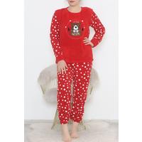 Plus Size Fleece Pajama Set Red - 12533.1049.