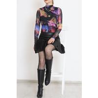 Gathered Blouse Purple - 12540.631.