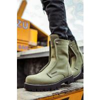 CH027 SST Quebec Men's Boots KHAKI