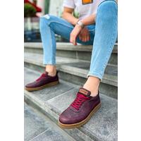 CH157 CKT Retro Erkek Ayakkabı BORDO