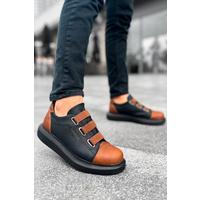 CH253 CST Mirror Non Man Sneakers SIYAH/TABA