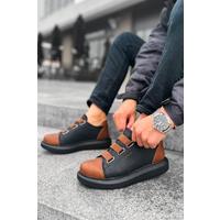 CH253 CST Mirror Non Man Sneakers SIYAH/TABA