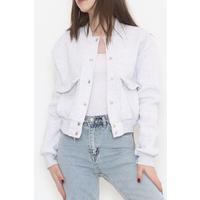 Double Pocket Crop Jacket Gray - 12279.751.