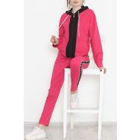 Two Color Tracksuit Set Fuchsia - 6015.5238.