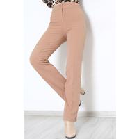 Çımalı Palazzo Trousers Beige - 2214.1719.