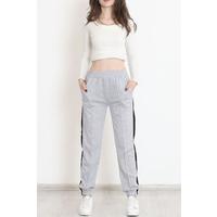 Çımalı Two-Tone Sweatpants Gray - 15571.1348.