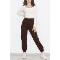 Çımalı 3 Thread Sweatpants Acıkahve - 929.1247.