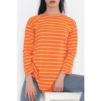 Striped Tunic Orange - 11313.1567.