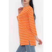 Striped Tunic Orange - 11313.1567.