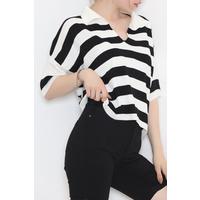 Striped Knitwear Boneblack - 11181.1323.