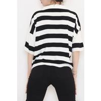 Striped Knitwear Boneblack - 11181.1323.