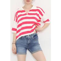 Striped Knitwear Bonefuchsia - 11181.1323.