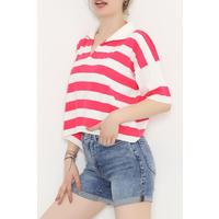 Striped Knitwear Bonefuchsia - 11181.1323.