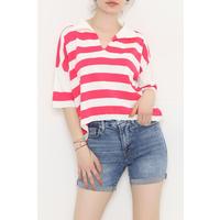 Striped Knitwear Bonefuchsia - 11181.1323.