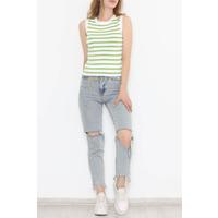 Striped Knitwear Whitegreen - 917.1019.