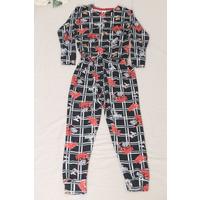 Kids Suede Suit Black Checkered - 12152.1048.