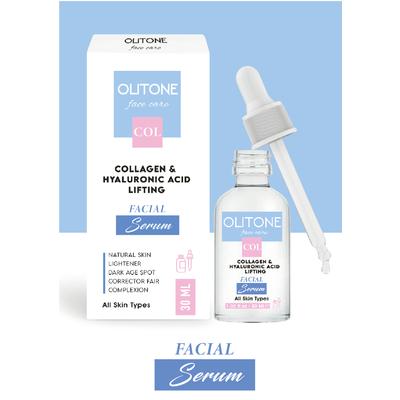 COLLAGEN & HYALURONIC ACID LIFTING FACIAL SERUM OLT 013