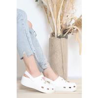 Crocs тәпішкелері ақ - 11128.264.