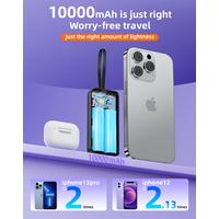 PD Super Fast Power Bank Type-c With Built-in Line.T-F22