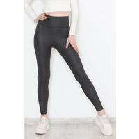 Leather Look Tights Black - 1740.359.