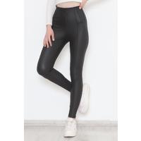 Leather Look Tights Black - 4140.359.
