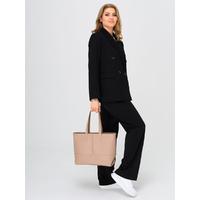 Genuine leather tote bag. TT1011 POWDER