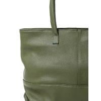 Genuine leather tote bag. TThaki Khaki floater