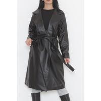 Leather Trench Black - 876.1247.