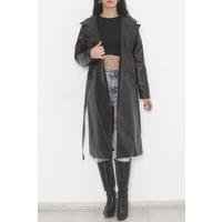 Leather Trench Black - 876.1247.