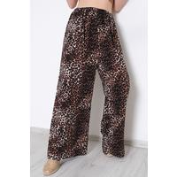 Desenli Bol Pantolon Leopar - 10552.1095.