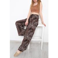 Desenli Bol Pantolon Leopar - 10552.1095.