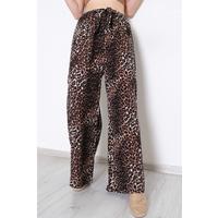 Desenli Bol Pantolon Leopar - 10552.1095.