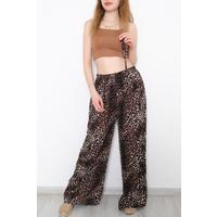 Desenli Bol Pantolon Leopar - 10552.1095.